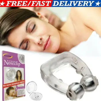 Anti Snore Magnetic Silicone Nose Clip Stop Snoring Apnea Aid Device Stopper Free shipping Personal Health Care
Anti Snore Magnetic Silicone Nose Clip Stop Snoring Apnea Aid Device Stopper Free shipping Personal Health Care