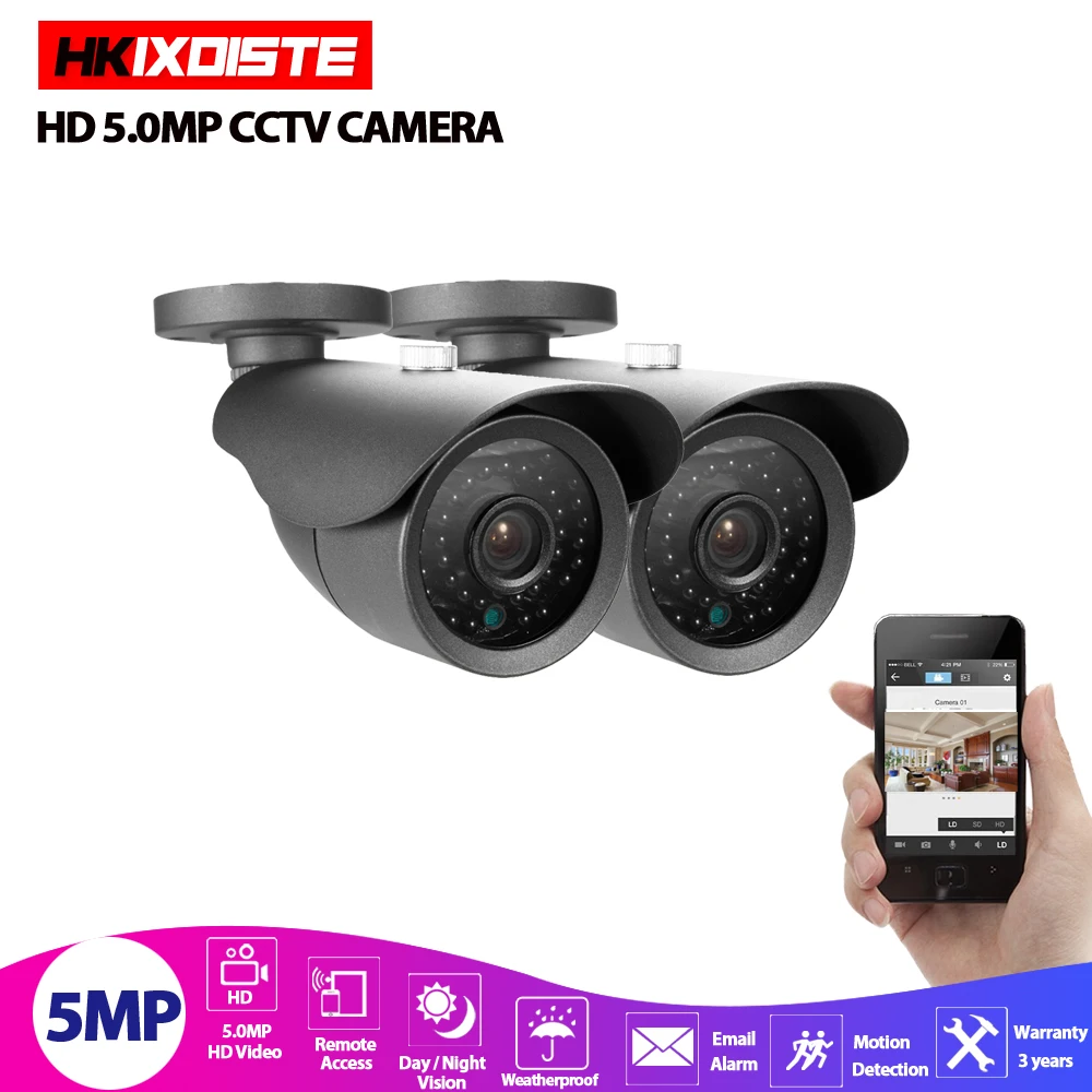 HD 1080P 4MP 5MP AHD Camera CCTV Bullet Camera Waterproof IR Night vision 1920P Security Camera for AHD Camera system
HD 1080P 4MP 5MP AHD Camera CCTV Bullet Camera Waterproof IR Night vision 1920P Security Camera for AHD Camera system