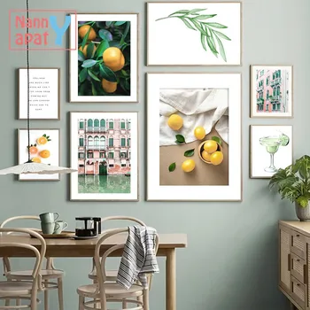 House Orange Lemon Kitchen Decoration Landscape Wall Art Canvas Painting Nordic Posters and Prints Wall Pictures for Living Room
House Orange Lemon Kitchen Decoration Landscape Wall Art Canvas Painting Nordic Posters and Prints Wall Pictures for Living Room