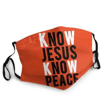 Know Jesus Know Peace Christian Non-Disposable Mouth Face Mask Cool Anti Haze Dust Mask Protection Mask Respirator Muffle
Know Jesus Know Peace Christian Non-Disposable Mouth Face Mask Cool Anti Haze Dust Mask Protection Mask Respirator Muffle