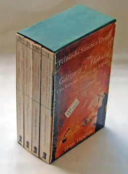 Gargoris and Habidis. To story magic of Spain. 4 volumes in case (full)-Fernando Sánchez Dragó
Gargoris and Habidis. To story magic of Spain. 4 volumes in case (full)-Fernando Sánchez Dragó