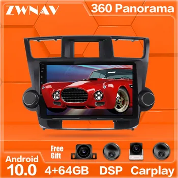 360 Cameras Android 10 system Car Multimedia Player For Toyota Highlander 09-13 GPS Navi Radio stereo IPS Touch screen head unit 
360 Cameras Android 10 system Car Multimedia Player For Toyota Highlander 09-13 GPS Navi Radio stereo IPS Touch screen head unit