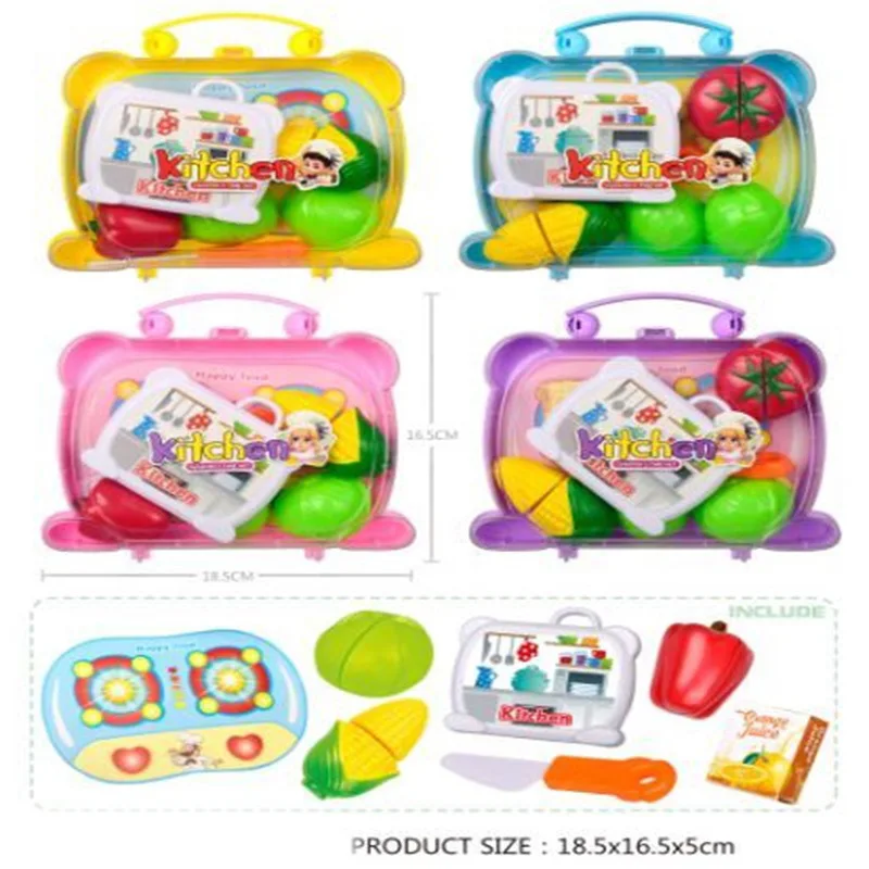Children GIRL'S Play House Tableware Fruit & Vegetable Slicer Educational Model Kitchen Cooking Toy Gift
Children GIRL'S Play House Tableware Fruit & Vegetable Slicer Educational Model Kitchen Cooking Toy Gift
