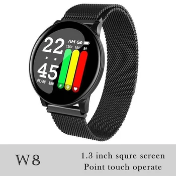 W8 Bluetooth Smart Watch Heart Rate Blood Pressure Watch Fitness Tracker Smart Bracelet Wristwatch Waterproof Smartwatch Women
W8 Bluetooth Smart Watch Heart Rate Blood Pressure Watch Fitness Tracker Smart Bracelet Wristwatch Waterproof Smartwatch Women