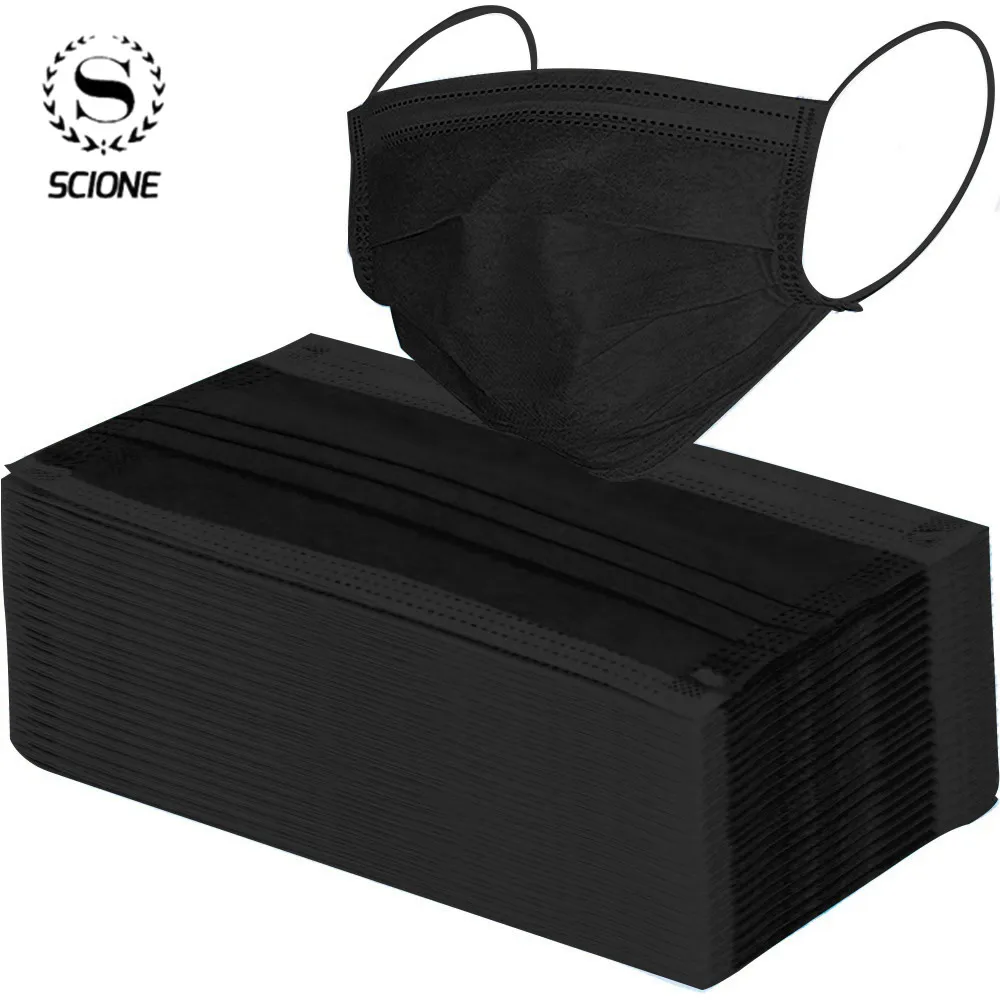 Scione Mouth Mask Disposable Black Cotton Mouth Face Masks Non-Woven Mask Anti-Dust Mask 3 Filter Activated Carb Anti Pollution
Scione Mouth Mask Disposable Black Cotton Mouth Face Masks Non-Woven Mask Anti-Dust Mask 3 Filter Activated Carb Anti Pollution