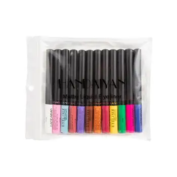 12 Colors Matte Eyeliner Liquid Waterproof Easy To Color Blue Green Make Up Brown Red Liner Wear Matte Liner Eye Eyeliner M3E4
12 Colors Matte Eyeliner Liquid Waterproof Easy To Color Blue Green Make Up Brown Red Liner Wear Matte Liner Eye Eyeliner M3E4