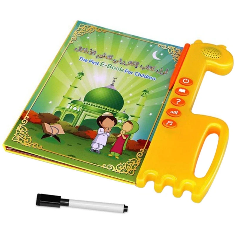 The First Children E-Book English Arabic Kid Electronic Learn Toy Baby English Arabic Bilingual Learning Reading Machine
The First Children E-Book English Arabic Kid Electronic Learn Toy Baby English Arabic Bilingual Learning Reading Machine