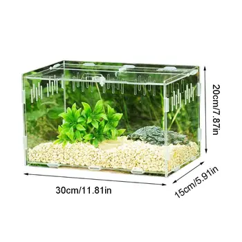 Insect Breeding Box Acrylic 360 ° Transparent Pet Reptile Box Reptile Terrarium R7RC
Insect Breeding Box Acrylic 360 ° Transparent Pet Reptile Box Reptile Terrarium R7RC