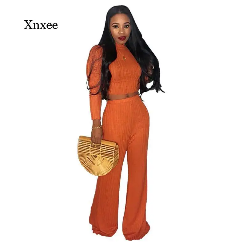 Spring and Autumn Women's Two-Piece Casual Sexy Solid Color Sweater and Pants Suit
Spring and Autumn Women's Two-Piece Casual Sexy Solid Color Sweater and Pants Suit