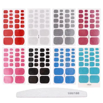 8 Sheets Toe Nail Art Stickers Delicate Toenail Sticker Exquisite Toenail Decals for Women Female Girls with 1pc Nail File
8 Sheets Toe Nail Art Stickers Delicate Toenail Sticker Exquisite Toenail Decals for Women Female Girls with 1pc Nail File