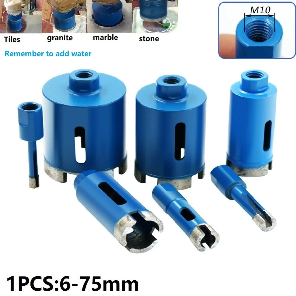 1pcs 6-75mm Opener Diamond Coated Hole Bits Saw For Cutter Glass Marble Tiles Concrete Cutting Tool
1pcs 6-75mm Opener Diamond Coated Hole Bits Saw For Cutter Glass Marble Tiles Concrete Cutting Tool