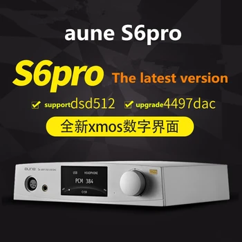 AUNE S6 PRO Desktop Balanced DAC Headphone Amplifier AK4497 DSD512 USB DAC Amp AEC Coaxial Optical Free Shipping
AUNE S6 PRO Desktop Balanced DAC Headphone Amplifier AK4497 DSD512 USB DAC Amp AEC Coaxial Optical Free Shipping