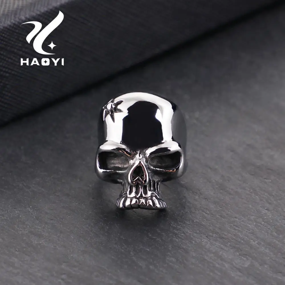 Stainless Steel Skull Metal Ring For Men Punk Hiphop/Rock Ring Skeleton Fashion Personalized Male Finger Jewelry
Stainless Steel Skull Metal Ring For Men Punk Hiphop/Rock Ring Skeleton Fashion Personalized Male Finger Jewelry