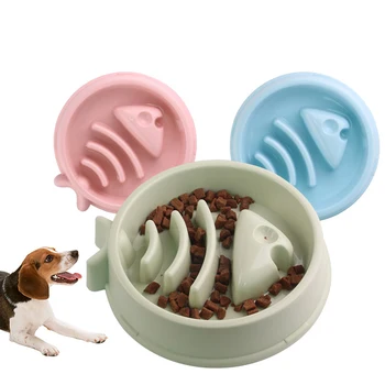 Pet Slow Eating Feeder Fish Bone Shape Dog Bowl Dog Feeding Food Bowls Bloat Stop Healthy Interactive Puppy Food Plate Dishes
Pet Slow Eating Feeder Fish Bone Shape Dog Bowl Dog Feeding Food Bowls Bloat Stop Healthy Interactive Puppy Food Plate Dishes