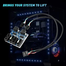 30cm USB 9 Pin Interface Header Motherboard Extension Splitter 1 To 2/4 Cable Desktop USB2.0 HUB Connectors Adapter Port
30cm USB 9 Pin Interface Header Motherboard Extension Splitter 1 To 2/4 Cable Desktop USB2.0 HUB Connectors Adapter Port