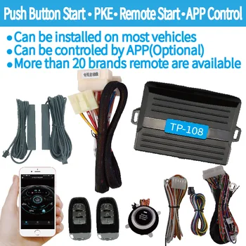 Push start keyless entry Remote engine Start universal 4G or 2G smart phone APP control vehicle module is optional
Push start keyless entry Remote engine Start universal 4G or 2G smart phone APP control vehicle module is optional