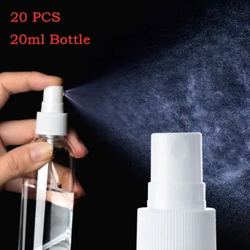 20pcs 20ml Portable Refillable Spray Bottle Mini Plastic Small Empty Spray Bottle For Make Up Skin Care Refillable Travel Use
20pcs 20ml Portable Refillable Spray Bottle Mini Plastic Small Empty Spray Bottle For Make Up Skin Care Refillable Travel Use