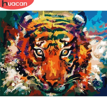 HUACAN Paint By Number Tiger Drawing On Canvas Gift DIY Pictures By Numbers Animal Kits Hand Painted Painting Art Home Decor
HUACAN Paint By Number Tiger Drawing On Canvas Gift DIY Pictures By Numbers Animal Kits Hand Painted Painting Art Home Decor