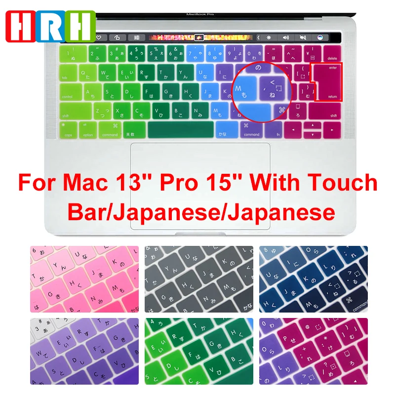 Чехол для клавиатуры HRH с японскими животными, Омбре, радуга, для Mac Pro, 13 дюймов, 15 дюймов, A1706, A1707, A2159, сенсорная панель JP 2017/2018/2019 выпуска
Чехол для клавиатуры HRH с японскими животными, Омбре, радуга, для Mac Pro, 13 дюймов, 15 дюймов, A1706, A1707, A2159, сенсорная панель JP 2017/2018/2019 выпуска