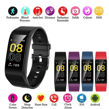 Silicone Smart Watch Blood Pressure Heart Rate Monitoring Pedometer Waterproof Bluetooth Men Women Watch Connect IOS and Android
Silicone Smart Watch Blood Pressure Heart Rate Monitoring Pedometer Waterproof Bluetooth Men Women Watch Connect IOS and Android