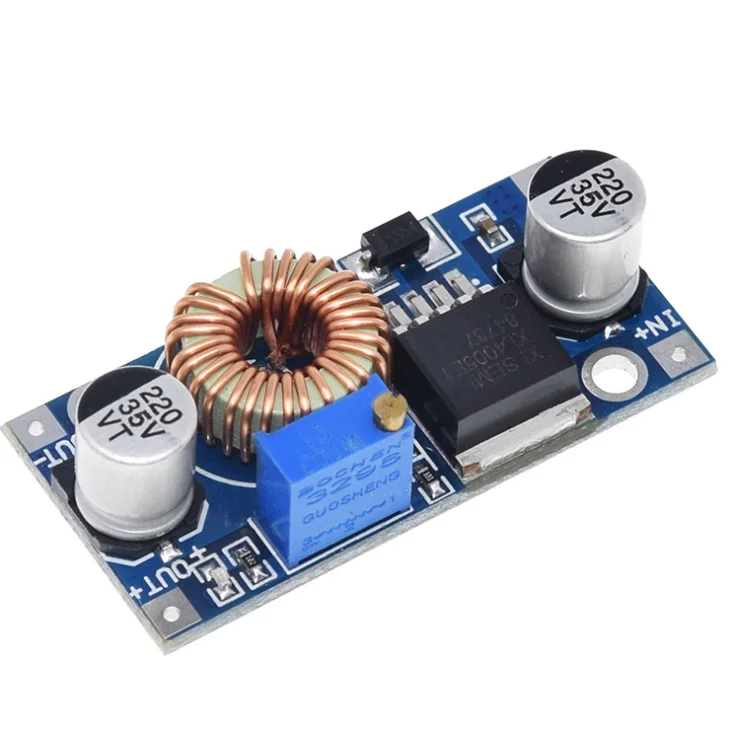 Automatic Protection! 5A Max DC-DC XL4005 Step Down Buck Power Supply Module Adjustable CC/CV Lithium Charge Board for Arduino
Automatic Protection! 5A Max DC-DC XL4005 Step Down Buck Power Supply Module Adjustable CC/CV Lithium Charge Board for Arduino