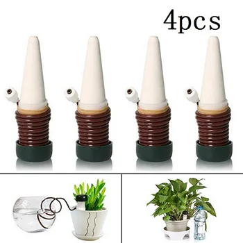 4pcs Automatic Watering Device Indoor Plants Dripper Irrigation Creative Watering System Flower Pot Watering Tool
4pcs Automatic Watering Device Indoor Plants Dripper Irrigation Creative Watering System Flower Pot Watering Tool