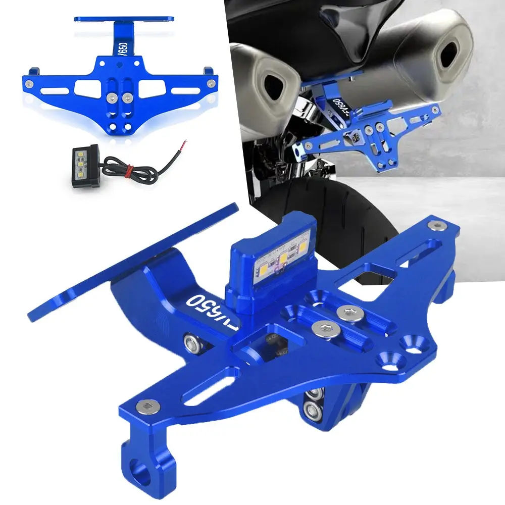 FOR SUZUKI SFV 650 SFV650 GLADIUS 2009 2010 2011 2012-2016 Motorcycle Adjustable Angle License Number Plate Frame Holder Bracket
FOR SUZUKI SFV 650 SFV650 GLADIUS 2009 2010 2011 2012-2016 Motorcycle Adjustable Angle License Number Plate Frame Holder Bracket