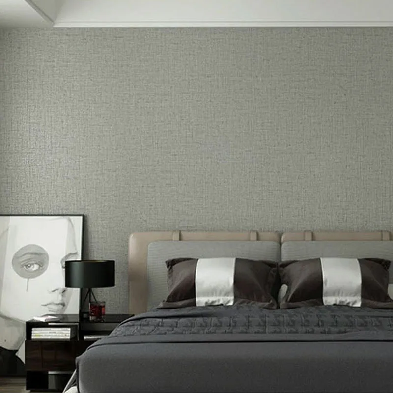 Solid Color PVC Waterproof Wallpaper Roll Vintage Imitation Linen Pattern Sticker Living Room Bedroom Wall Papers Home Decor
Solid Color PVC Waterproof Wallpaper Roll Vintage Imitation Linen Pattern Sticker Living Room Bedroom Wall Papers Home Decor