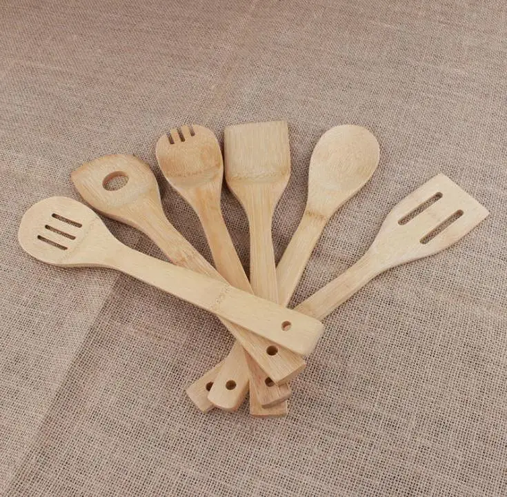 Bamboo Utensil Spoon Spatula Mixing Professional Kitchen Wooden Cooking Tools Wholesale
Bamboo Utensil Spoon Spatula Mixing Professional Kitchen Wooden Cooking Tools Wholesale