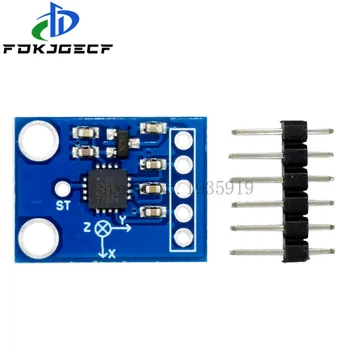 GY-61 ADXL335 Acelerometro 3-Axis Analog Output Accelerometer Module Angular Transducer 3V-5V
GY-61 ADXL335 Acelerometro 3-Axis Analog Output Accelerometer Module Angular Transducer 3V-5V