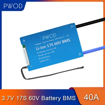 Smart Battery Protection Circuit 17S 60V BMS 20A 30A 40A 50A 60A Lithium Battery Management System for E-bike not 16S 60V BMS
Smart Battery Protection Circuit 17S 60V BMS 20A 30A 40A 50A 60A Lithium Battery Management System for E-bike not 16S 60V BMS