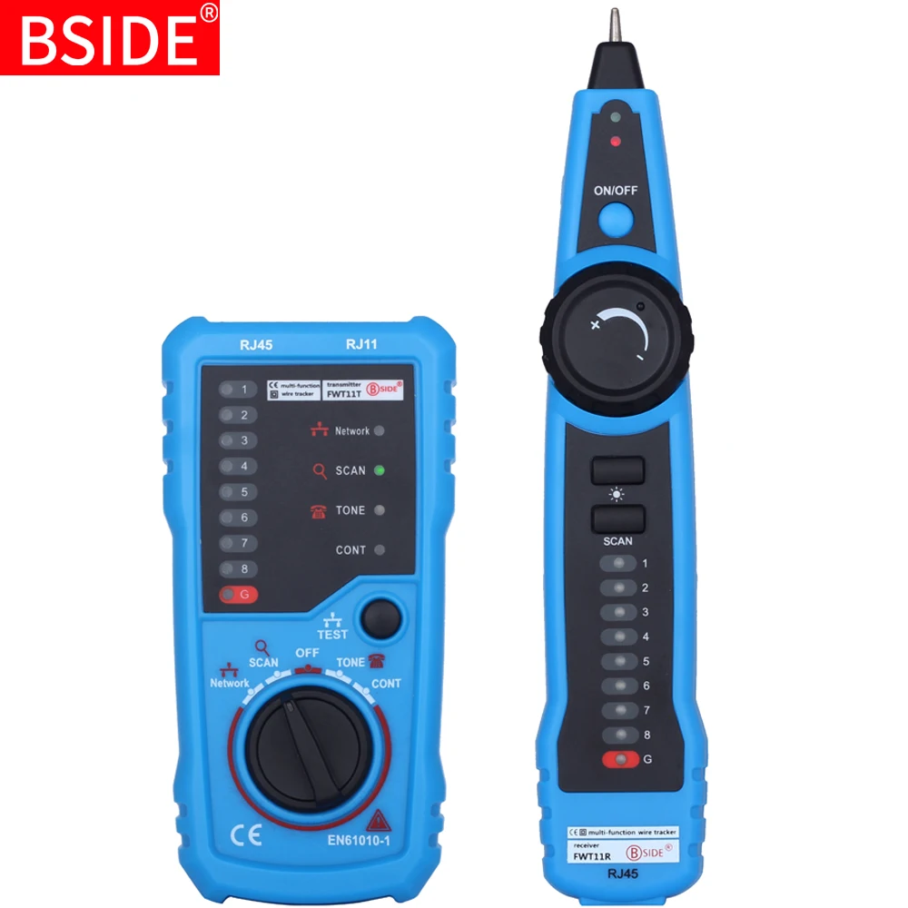 FWT11 Multi-functional Handheld Network Lan cable Tester rj45 rj11 Ethernet Wire Tracker Finder Meter Telephone Line Test
FWT11 Multi-functional Handheld Network Lan cable Tester rj45 rj11 Ethernet Wire Tracker Finder Meter Telephone Line Test