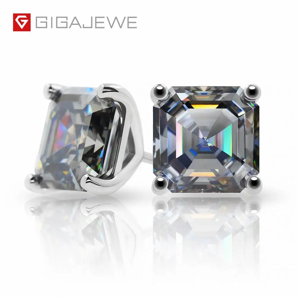 GIGAJEWE Moissanite всего 4.0ct 7,0 мм серый VVS1 Asscher Cut 8K Gold Earing Индивидуальные ювелирные изделия женщина девушка подарок символ любви
GIGAJEWE Moissanite всего 4.0ct 7,0 мм серый VVS1 Asscher Cut 8K Gold Earing Индивидуальные ювелирные изделия женщина девушка подарок символ любви