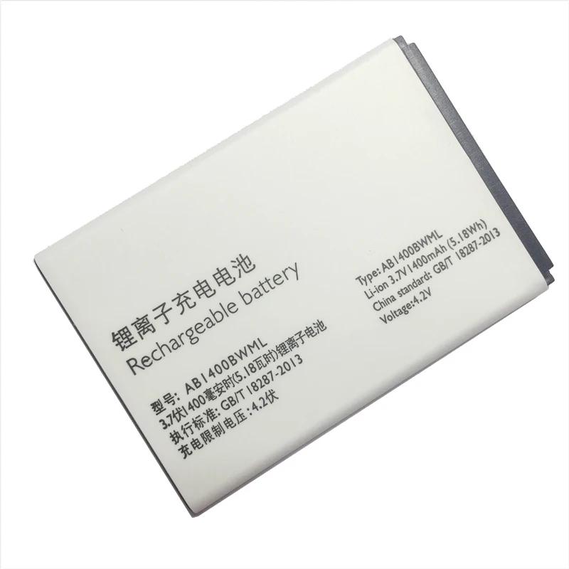 Tested New AB1400BWML Battery Replacement For PHILIPS S308 CTS308 for Xenium 1400 mAh Full Capacity Tracking Number
Tested New AB1400BWML Battery Replacement For PHILIPS S308 CTS308 for Xenium 1400 mAh Full Capacity Tracking Number