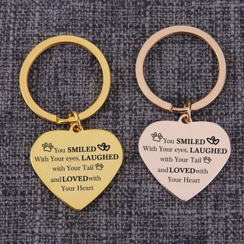 Pendant Loved With Your Heart Keyring Jewelry Keychain Dog Pet Style Gift Keychain Trinket Keepsake Bag Charm Present
Pendant Loved With Your Heart Keyring Jewelry Keychain Dog Pet Style Gift Keychain Trinket Keepsake Bag Charm Present