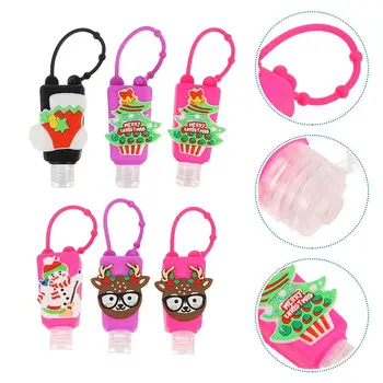 6Pcs 30ML Hand Sanitizer Bottle Christmas Empty Bottles with Silicone Carrier Hand Sanitizer Silicone Case For Travel
6Pcs 30ML Hand Sanitizer Bottle Christmas Empty Bottles with Silicone Carrier Hand Sanitizer Silicone Case For Travel