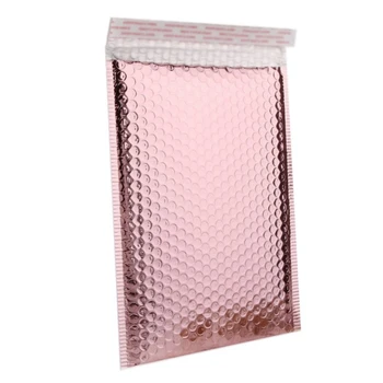 20Pcs Rose Gold Bubble Envelope Foam Foil Shipping Mailing Bag Bubble Mailer Envelopes For Gift Packaging Small
20Pcs Rose Gold Bubble Envelope Foam Foil Shipping Mailing Bag Bubble Mailer Envelopes For Gift Packaging Small