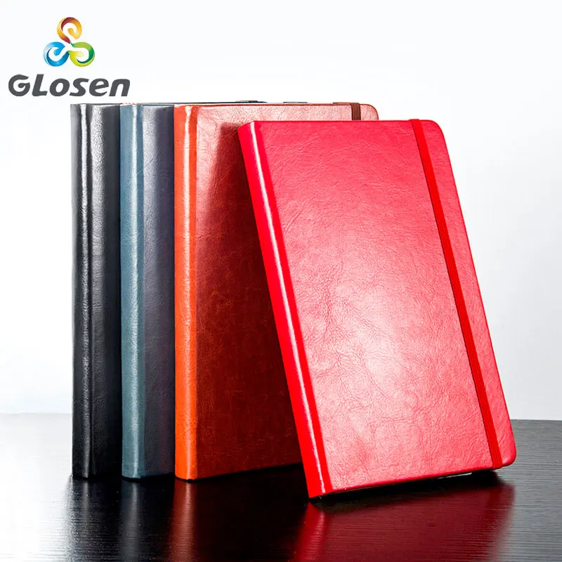 A5 Notebook Creative Business Office Notepad Stationery Thicken Leather Book Conference Record Book Multi-color Glosen 8260
A5 Notebook Creative Business Office Notepad Stationery Thicken Leather Book Conference Record Book Multi-color Glosen 8260