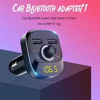 2019 NEW Fm Modulator Car MP3 Player Bluetooth FM Transmitter Kit Hands-Free 3.1A Dual USB Car Type-c Charger
2019 NEW Fm Modulator Car MP3 Player Bluetooth FM Transmitter Kit Hands-Free 3.1A Dual USB Car Type-c Charger