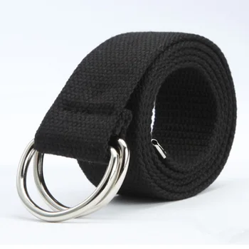 New Casual Unisex Canvas Fabric Belt Strap D Ring Buckle Webbing Waist Band Casual Jeans Belt 5 Colors Cinturones Hombre
New Casual Unisex Canvas Fabric Belt Strap D Ring Buckle Webbing Waist Band Casual Jeans Belt 5 Colors Cinturones Hombre