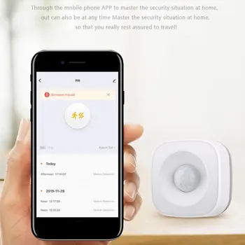 WIFI PIR Motion Sensor Wireless Passive Infrared Detector Security Burglar Alarm Sensor Tuya APP Control Smart Home
WIFI PIR Motion Sensor Wireless Passive Infrared Detector Security Burglar Alarm Sensor Tuya APP Control Smart Home