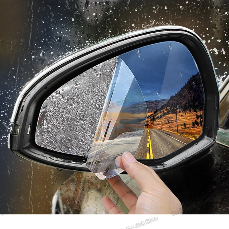 Lsrtw2017 Nano окна автомобиля зеркало заднего вида для дождя Audi A4 A5 A6 Q3 Q5 A3 Q7 аксессуары
