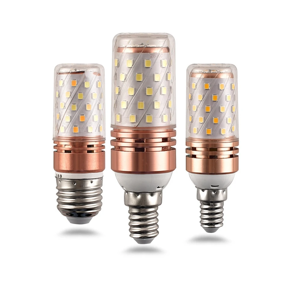 

GD 10pcs 12W 16W LED Corn-Bulb 220V Chandelier LED Candle Bulb SMD2835 230V 240V Led-Light Ampoule Home-Decoration E27 E14 bulbs