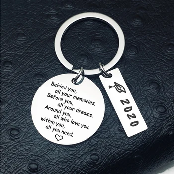 2020 Keychain Stainless Steel Inspirational Positive Energy Graduation Gift Keychain XRQ88 
2020 Keychain Stainless Steel Inspirational Positive Energy Graduation Gift Keychain XRQ88
