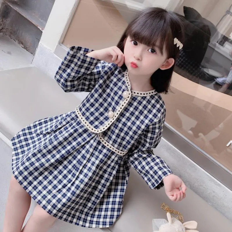 Autumn Princess Lovely Girls Plaid Clothing Sets Korean Style Fashion Elegant Blazer Coat+Sleeveless Vest Dress Outfit 1-7Yrs
Autumn Princess Lovely Girls Plaid Clothing Sets Korean Style Fashion Elegant Blazer Coat+Sleeveless Vest Dress Outfit 1-7Yrs