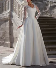 2019 Elegant Sweetheart Long Full Sleeve White Ivory Wedding Dress Bridal Gown Chapel Train vestido de noiva wedding dresses
2019 Elegant Sweetheart Long Full Sleeve White Ivory Wedding Dress Bridal Gown Chapel Train vestido de noiva wedding dresses