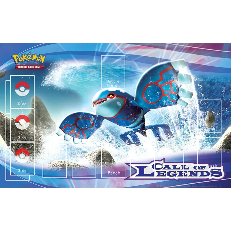 Pokemon Playmats TCG Table Game Mat Antislip Monster Pattern Pad Call of Legends Kyogre Series Toys Children Gifts
Pokemon Playmats TCG Table Game Mat Antislip Monster Pattern Pad Call of Legends Kyogre Series Toys Children Gifts