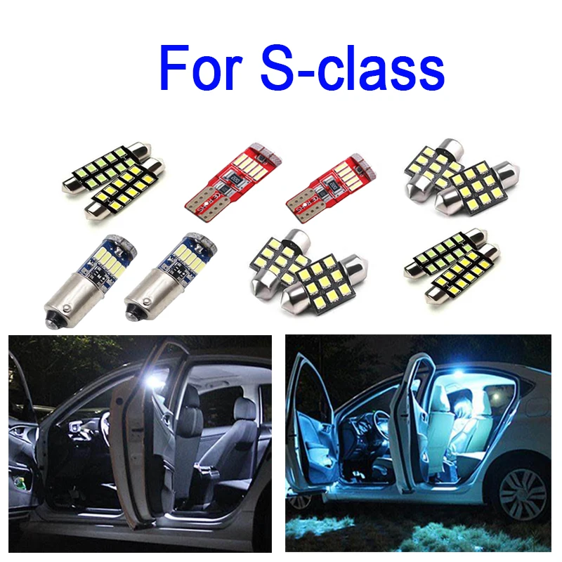 100% canbus White Error Free LED bulb Interior Dome Map Ceiling Light Kit For Mercedes Benz S class W140 W220 W221 (1994-2013)
100% canbus White Error Free LED bulb Interior Dome Map Ceiling Light Kit For Mercedes Benz S class W140 W220 W221 (1994-2013)