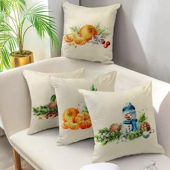 Christmas Plant Decoration Cushion Cover Sofa Cushions Pillow Cases Cotton Linen Covers Home Decoration
Christmas Plant Decoration Cushion Cover Sofa Cushions Pillow Cases Cotton Linen Covers Home Decoration