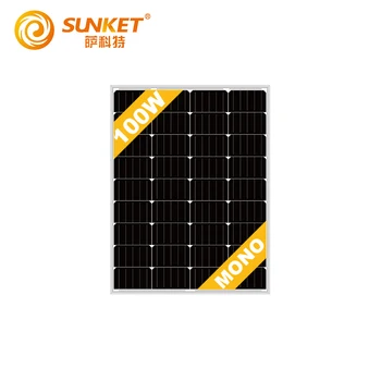 Mono 100 w 200 w 250 w 300 watt Solar Panel 12V 24V 36V Monocrystalline Solar Panel
Mono 100 w 200 w 250 w 300 watt Solar Panel 12V 24V 36V Monocrystalline Solar Panel
